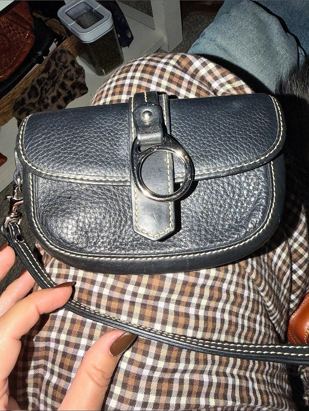 Dooney & Bourke Black wristlet